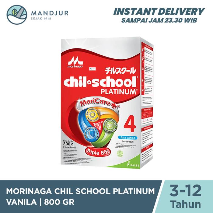 Gambar Morinaga Chil School Platinum Vanila 800 Gr - Susu Pertumbuhan Anak 3-12 Tahun dari raffajayaco undefined Tokopedia