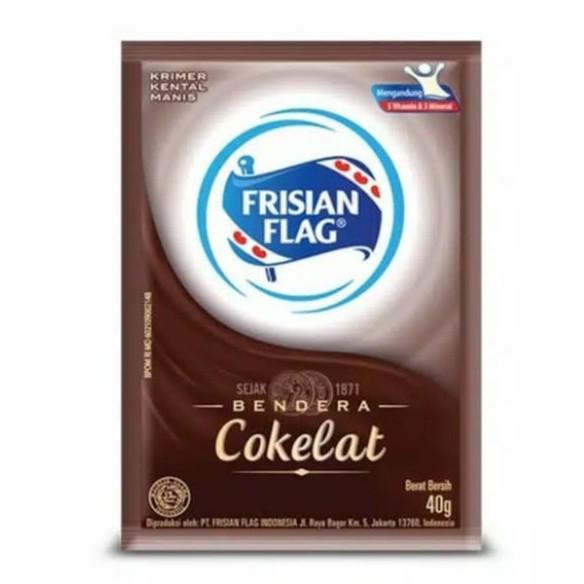 Gambar R1CH. Susu kental manis bendera rasa coklat sachet 40gram 1pack isi 6 sachet dari GALENDO LURAG6362 undefined Tokopedia