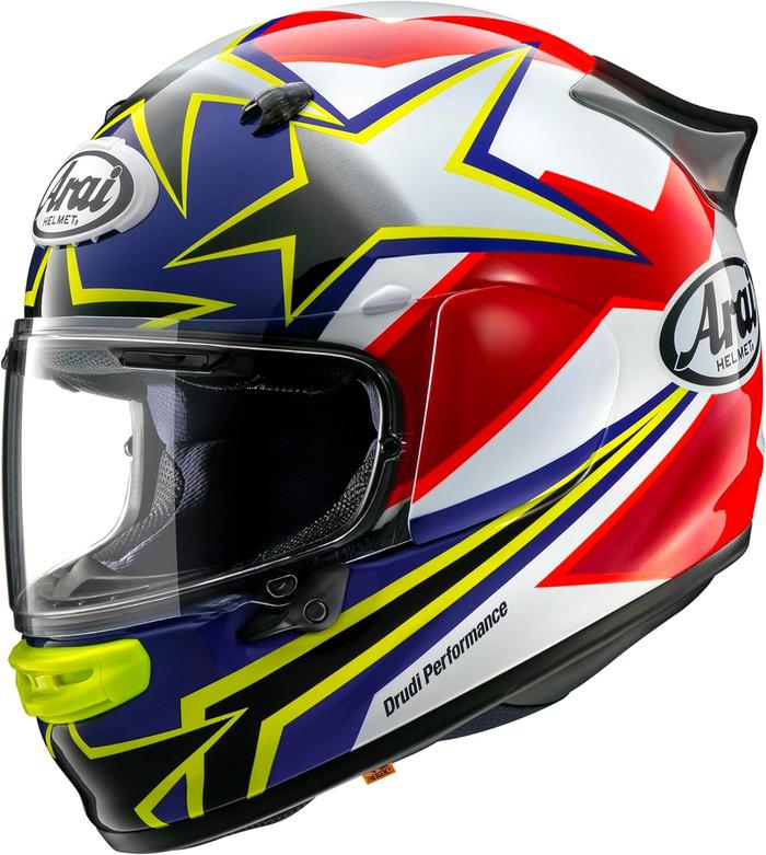 Gambar ARAI ASTRO-GX STAR & STRIP Helm Full Face Original - YELLOW - M dari Arai Indonesia undefined Tokopedia