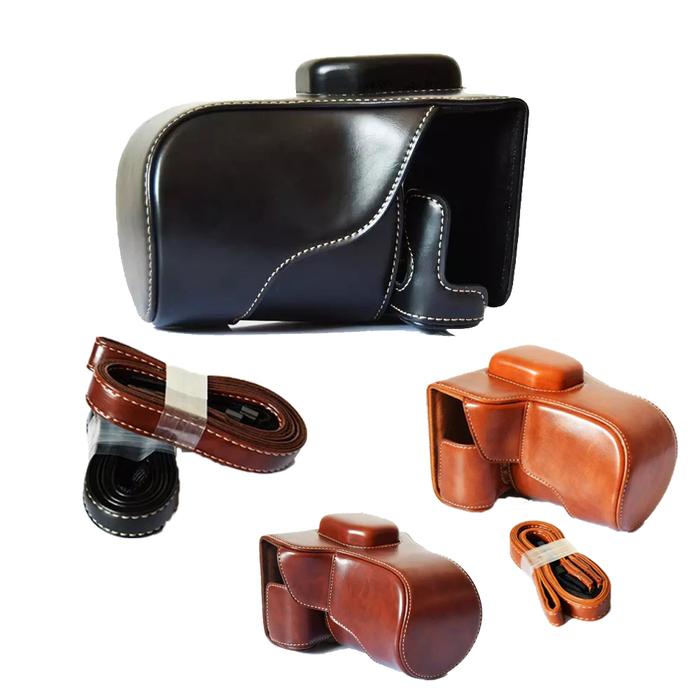 Jual Baru PU Leather Camera Case Bag For FujiFilm XT30 XT20 XT10