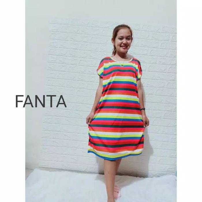 Gambar Hin_Hin.fashion, DASTER SALUR PELANGI - FANTA, Fit to XL dari Trust Now undefined Tokopedia