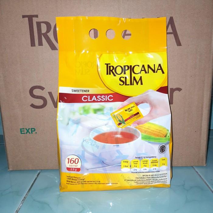 Gambar aar_  Tropicana Slim Sweetener Classic 160 sachet dari Raharjeng undefined Tokopedia