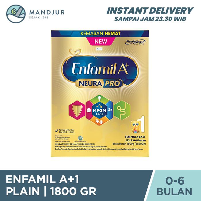Gambar Enfamil A+ Tahap 1 Susu Formula Bayi Plain 1800 Gr dari raffajayaco undefined Tokopedia