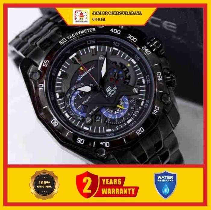 Promo Jam Tangan Pria Edifice EF-550BKRB-1AV EF550BKRB-1AV