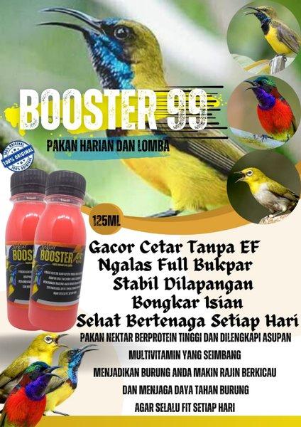 Gambar nektar booster 99 nekstar konin nextar kolibri sogon pleci ijo gledek dari Weni Gripresaw undefined Tokopedia