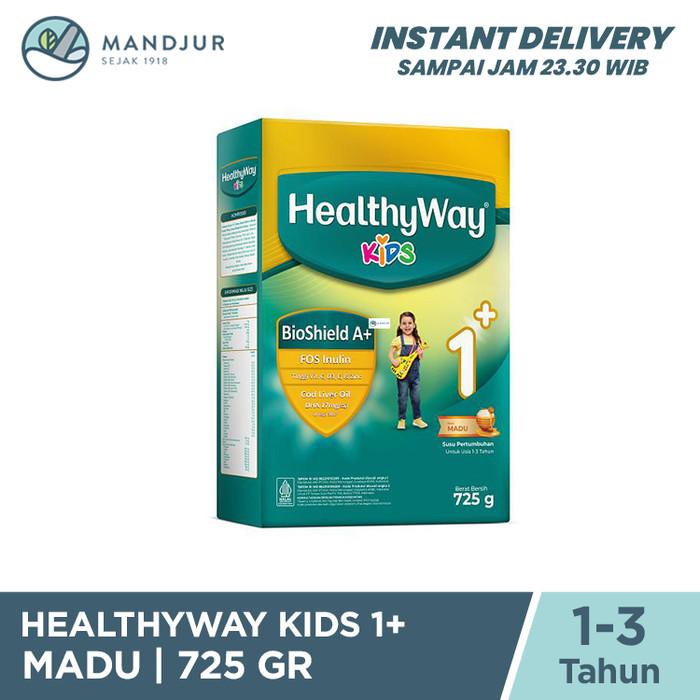 Gambar HealthyWay Kids 1+ Madu 725 Gr Susu Pertumbuhan Anak 1 - 3 Tahun dari raffajayaco undefined Tokopedia
