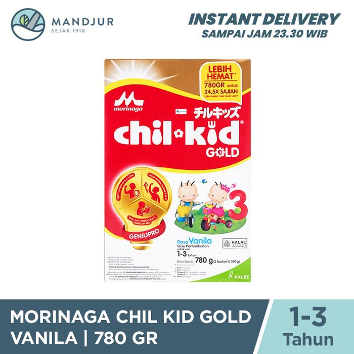 Gambar Morinaga Chil Kid Gold Vanila 780 Gr - Susu Pertumbuhan Anak 1-3 Tahun dari raffajayaco undefined Tokopedia