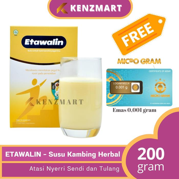 Gambar [ORIGINAL] ETAWALIN - SUSU KAMBING ETAWA HERBAL KESEHATAN UNTUK NYERI dari Frodo Bag undefined Tokopedia
