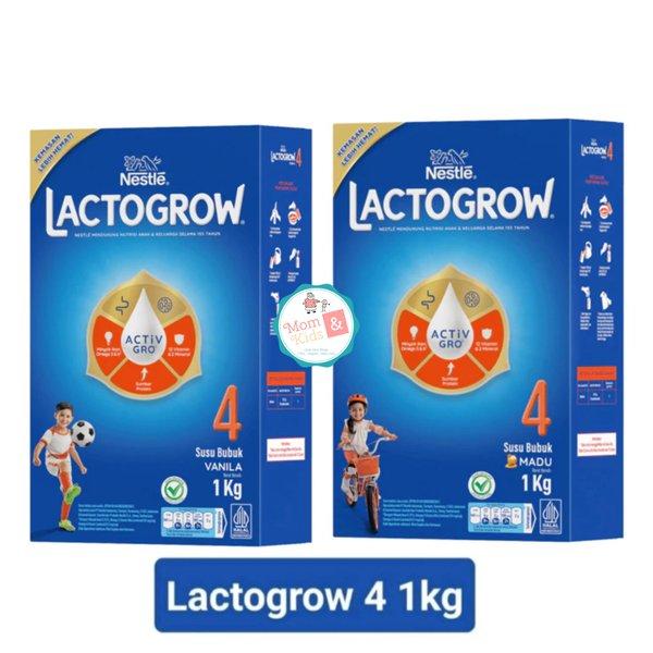 Gambar LACTOGROW 4 (3-5 TAHUN) VANILA MADU 1 KG | LACTOGROW 4 1KG dari tokotuuti undefined Tokopedia
