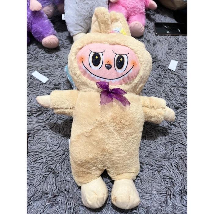Gambar Boneka Labubu / boneka labubu murah / boneka labubu SNI / boneka Labubu viral - Kuning dari berkah mainan2 undefined Tokopedia