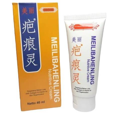 Gambar MEILIBAHENLING NUTRIVE CREAM PENGHILANG BEKAS LUKA CACAR JERAWAT GATAL ALERGI BPOM ORIGINAL dari Ucilstore22 undefined Tokopedia