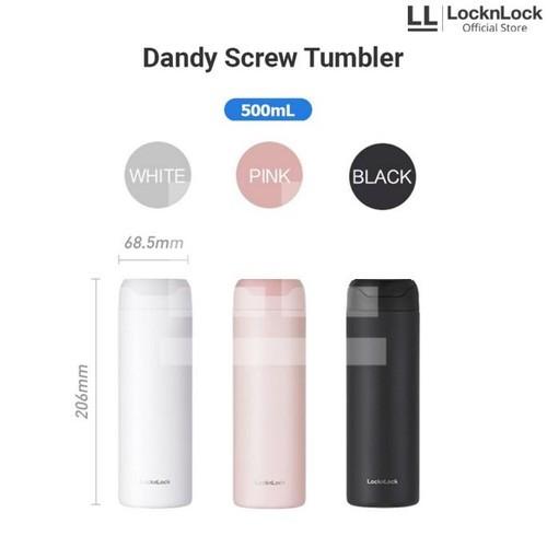 Gambar LocknLock Dandy Tumbler Screw 500ml LHC4281 - Black dari UFO Elektronika undefined Tokopedia