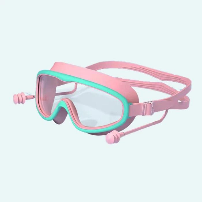 Gambar Kacamata Renang Anak Dewasa Unisex - Kacamata Menyelam Snorkling Antifog plus Ear Plug - Swimming Glasses - Pink-Tosca dari Audrey Baby & Kidz Shop undefined Tokopedia