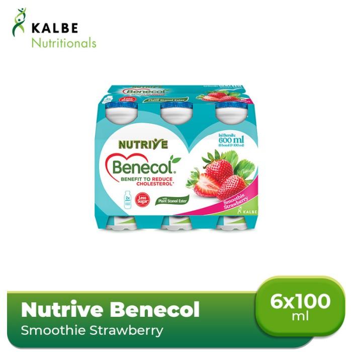 Gambar hgt_  NUTRIVE BENECOL STRAWBERRY 6X100 ML dari JURAKIN aslik185 undefined Tokopedia