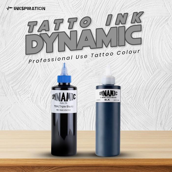Gambar DISKON TINTA TATTOO BLACK DYNAMIC TBK / BLK (TRIPLE BLACK / BLACK) KODE 289 - TBK 8oz dari hidayahtokoz undefined 4 Tokopedia