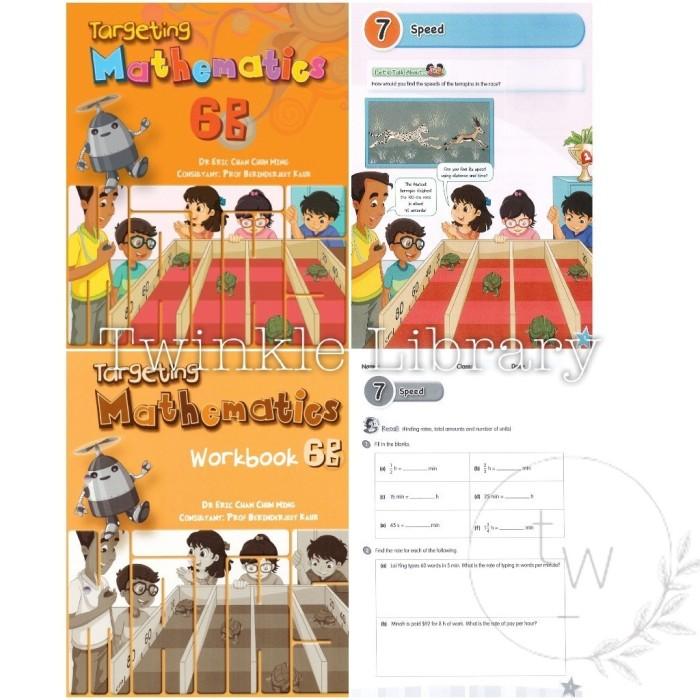 Gambar Targeting Mathematics 1A 1B 2A 2B 3A 3B 4A 4B 5A 5B 6A 6B Textbook / Workbook (part 1 & 2) | Buku Matematika SD Kurikulum Singapore - Level 4B, Textbook - Level 6B, Textbook dari dominic books undefined Tokopedia