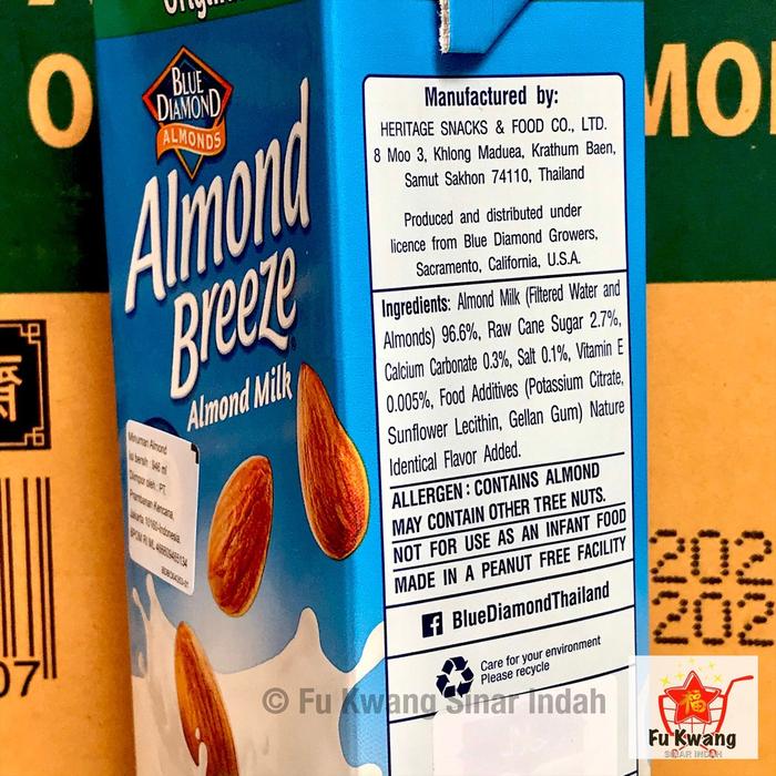Gambar Susu Almond Almond Breeze Rasa Original 946 ml dari Alvira storee1 undefined Tokopedia