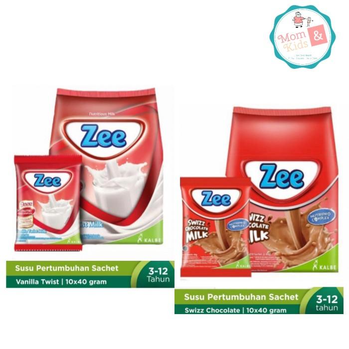 Gambar Zee Susu Bubuk Coklat Vanila Sachet Renceng (10Pcs X 40Gr) Berkualitas dari vania sisi undefined Tokopedia