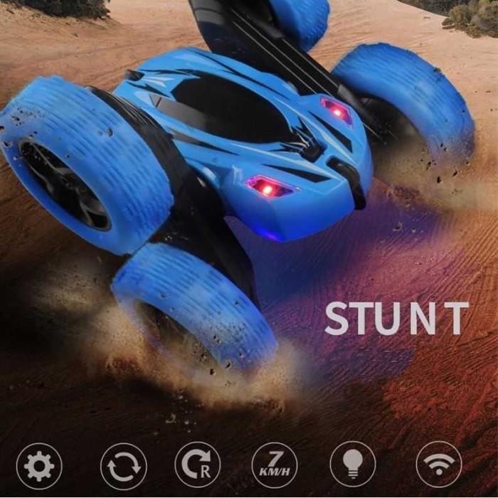 Gambar Remote Control BRC Stunt Buggy Car 360 Degree Flip 2.4G 4CH - Biru dari TOBO SHOP undefined Tokopedia