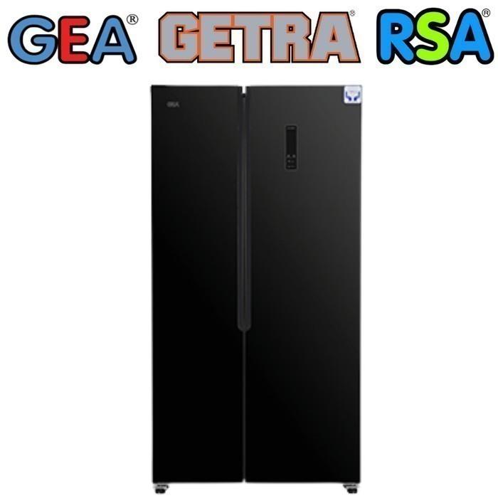Gambar Gea G2d-472.R Black Inox Kulkas Side By Side 2 Pintu Garansi Resmi - HITAM dari DISTRIBUTOR GEA GETRA JAKARTA undefined Tokopedia