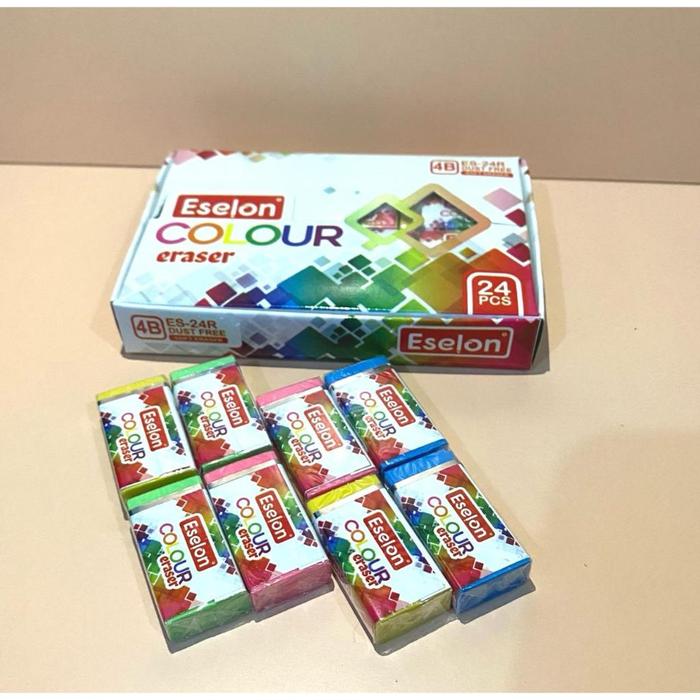 Gambar [24 Pcs / 1 PACK] Penghapus BESAR - - Warna - Warni dari Sulis Teryama undefined Tokopedia