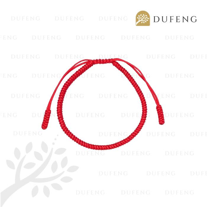 Gambar Dufeng - Gelang Tibet Merah Keberuntungan dan Kemakmuran - Anak 11-15cm dari Dufeng Kota Administrasi Jakarta Utara Tokopedia