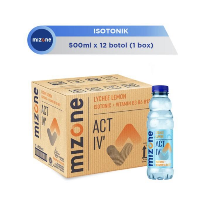 Gambar Minuman Isotonik Mizone 500 ml (1 karton isi 12 botol) - Lychee Lemon dari Askajaya shop undefined Tokopedia