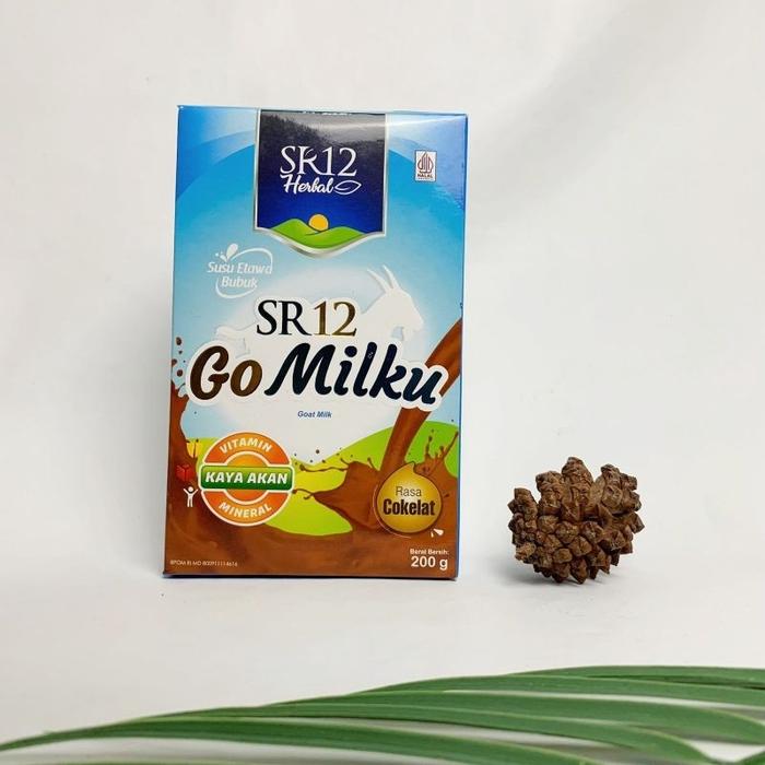 Gambar #H2 - Gomilku Susu Kambing Bubuk - Susu Kambing Bubuk Etawa, Fresh Go Milku Original 100% Asli Non Sugar, Susu Kambing Etawa -  Mengandung Protein, Vitamin, Mineral dan Serat Pangan, Yang Gold Cocok Untuk Lansia, Pasti Sehat Enak dan Bergizi - SR12 - Chocolate, 200gr dari Mushlih Wear undefined Tokopedia