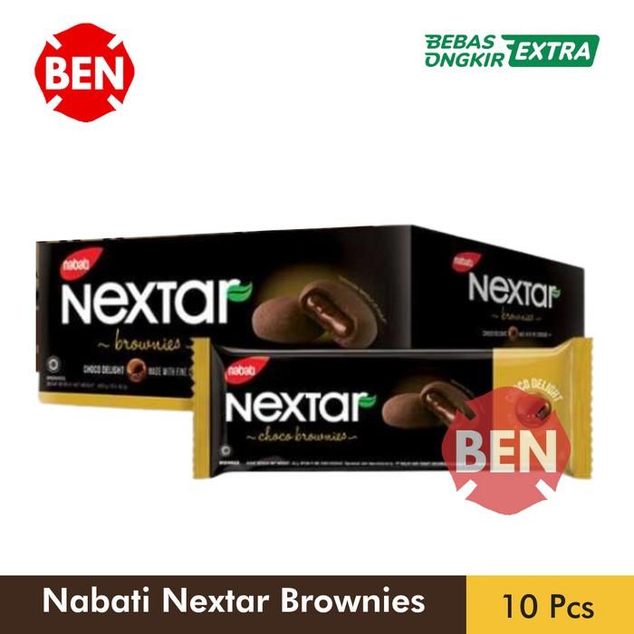Gambar Nabati Nextar Brownies 1 Pak Box 10 Pcs Choco Delight Chocolate Coklat dari alat ikan undefined Tokopedia