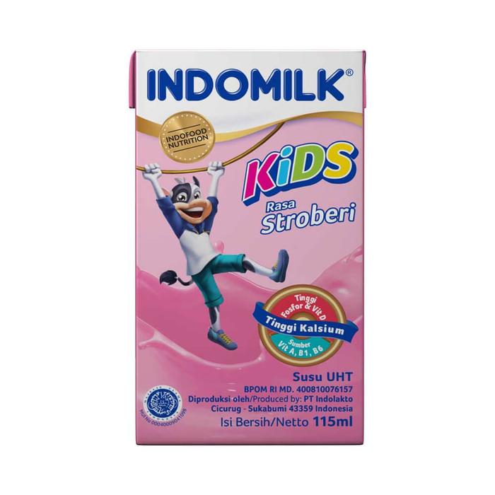 Gambar Indomilk Kids UHT Rasa Chocolate 115 ml // Susu UHT rasa coklat dari Online Andalanku undefined Tokopedia
