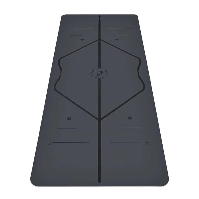 Gambar BERMUTU LIFORME YOGA MAT WITH ALIGNMENT SYSTEM KODE 333 - Grey dari CV bumigrup undefined Tokopedia