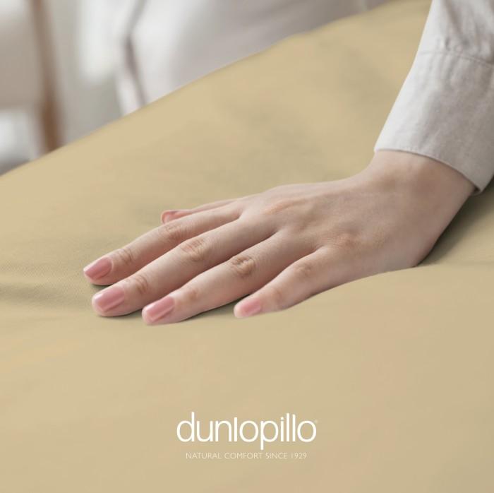 Gambar Dunlopillo TENCEL Bedsheet Fitted + Pillow Case+ Bolster Case termurah..................... - Offwhite, 160 x 200 dari Cicih storee 2 undefined Tokopedia