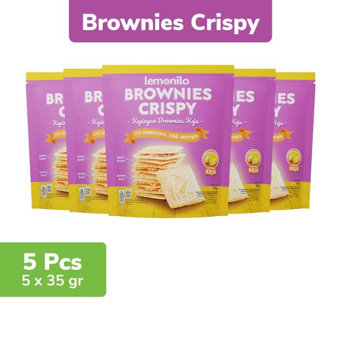 Gambar 5 PCS LEMONILO BROWNIES CRISPY KEJU 35G dari Lazatozzed undefined Tokopedia