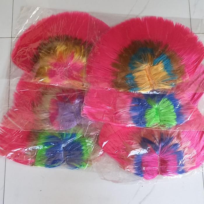 Gambar Rambut Mohawk Punk-Wig Punk - Random pink dari Sorcery Store undefined Tokopedia