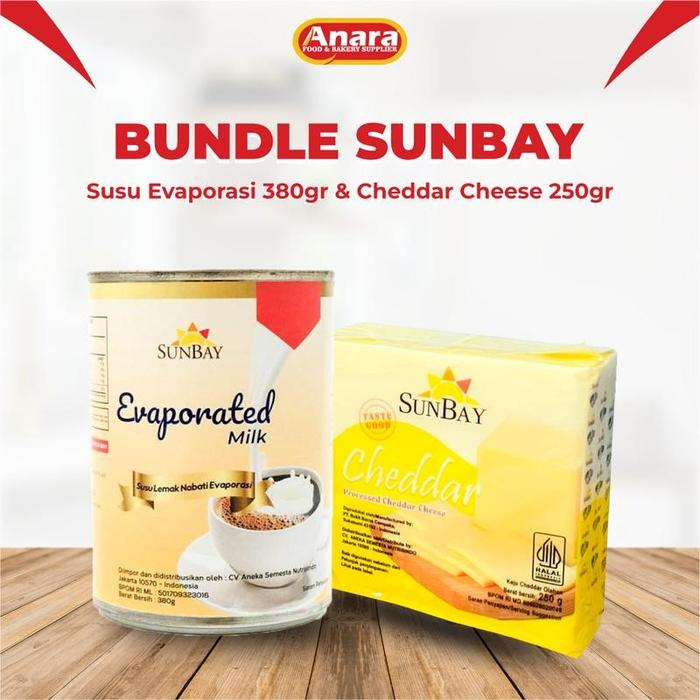 Gambar Bundle sunbay susu 380g dan keju 250g Bayi Bubuk Lactogrow Powder - Default dari Anarakdrofficial undefined Tokopedia