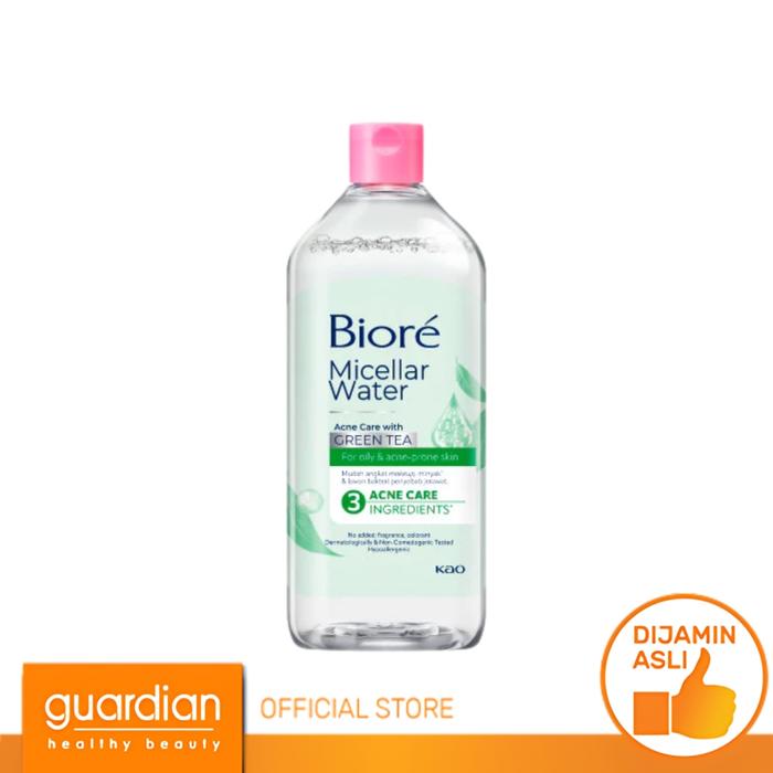 Gambar Biore Micellar Water Acne Care Green Tea 400Ml - Make Up Remover For Oily & Acne Prone Skin dari Guardian Official Store undefined Tokopedia