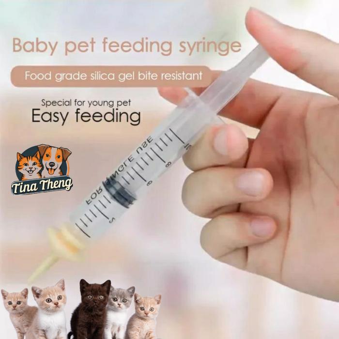 Gambar Miracel Dot Spuit Pakan Dan Susu Kucing Anakam Burung Kitten Hamster Baru Lahir Karet Lentur Tidak Keras - Nipple Dot Susu Pet Feeder Kitten Anak Kucing Anjing - Dot Kucing baru lahir 0 - 12 Bulan Dot Kucing Miracle Nipple 5 ml - Dot dan susu Kucing - SPUIT DOT KREM SAJA dari Tinathengstore undefined Tokopedia