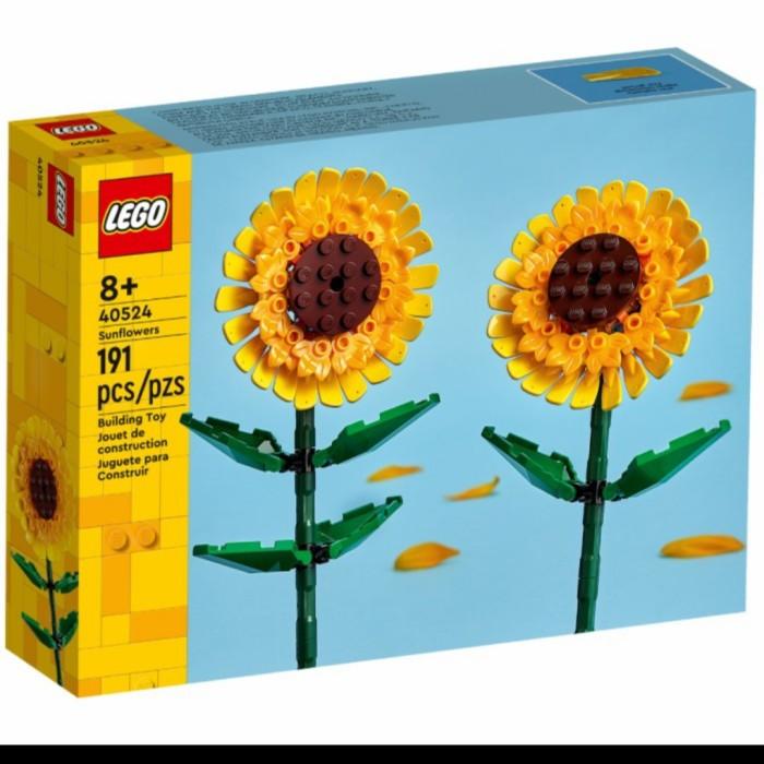 Gambar LEGO Flowers 40524-40460-40461-40647 : Roses-Lotus-Tulips-Sun flower - Sun Flower dari devianstore79 undefined Tokopedia