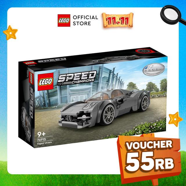 Gambar LEGO Speed Champions 76915 Pagani Utopia Building Toy Set (249 Pieces) Mainan Susun (9 Tahun+) dari YULITASTOREID undefined Tokopedia