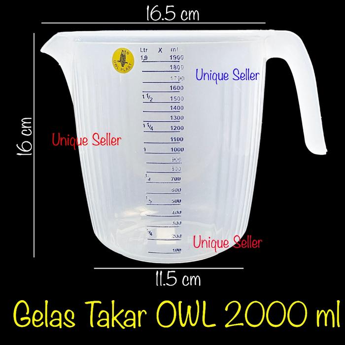 Jual Gelas Ukur 500ml 1000ml 1500ml 2000ml Tebal Gelas Takar OWL jual-gelas-ukur-500ml-1000ml-1500ml-2000ml-tebal-gelas-takar-owl