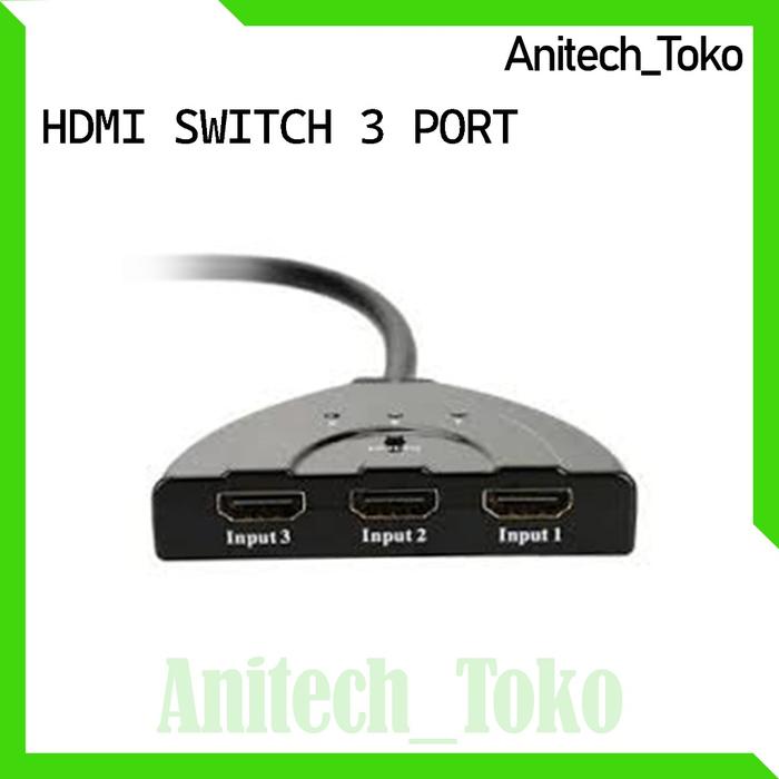 Jual NETT1 HDMI SPLITTER PORT 30 CM/SWITCH/SPLITTER PORT Kabel