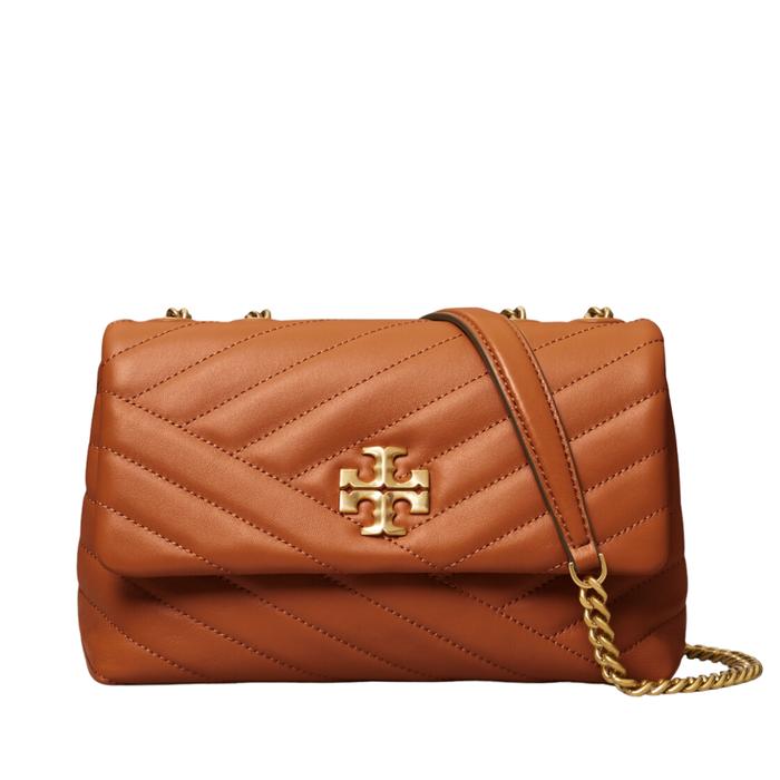 Tory Burch Small Kira Chevron Convertible Shoulder Bag Island Spice