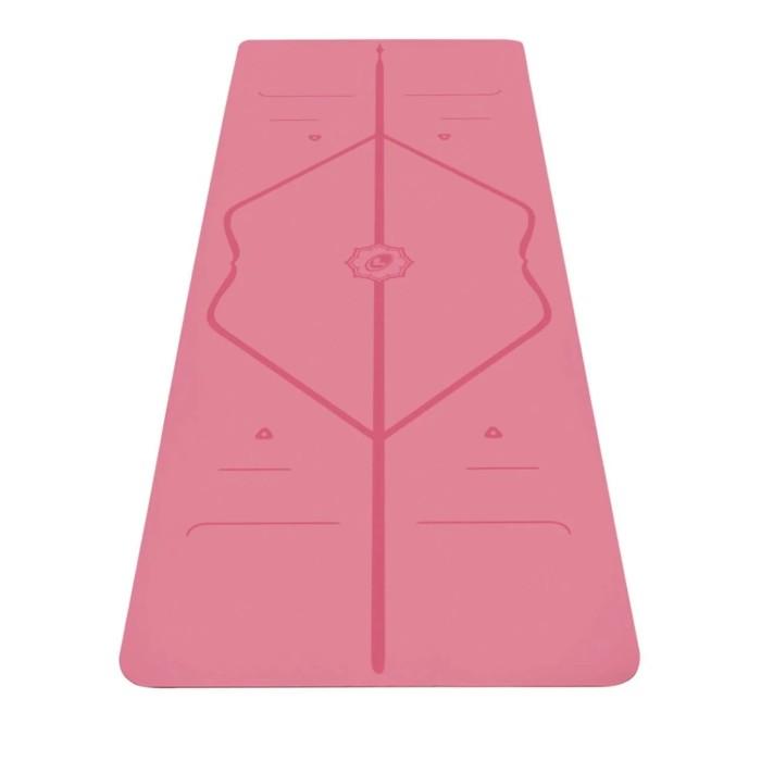 Gambar DREAMS LIFORME YOGA MAT WITH ALIGNMENT SYSTEM - Pink dari DreamsStoore undefined Tokopedia