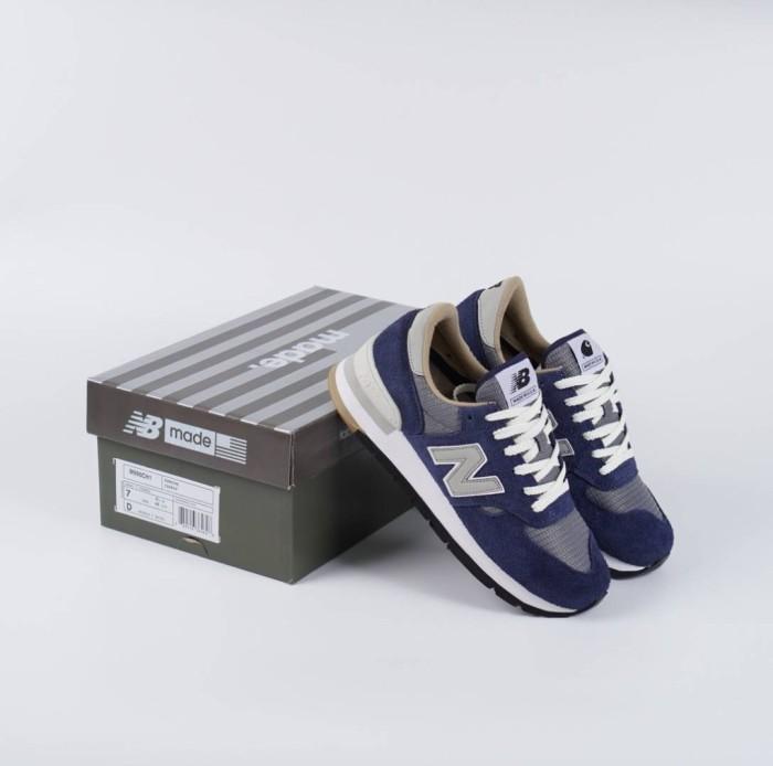 Gambar SEPATU NEW BALANCE X CARHARTT WIP 990V1 NAVY BLUE 100% BNIB - 42 dari NBSTOREINDONESIA undefined Tokopedia