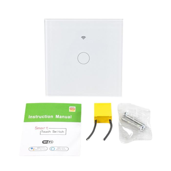Jual Saklar Lampu Wifi Touch TaffHOME Wall Switch Wireless RF Smart ...