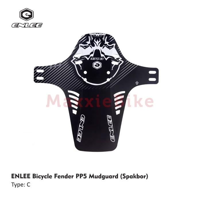 Gambar Enlee Spakbor Sepeda Mudguard Fender Carbon Fiber Fat Rear Bicycle - Style C dari Maxxiebike undefined Tokopedia