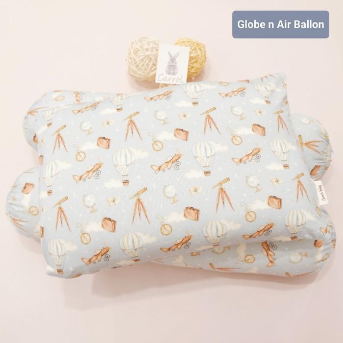 Gambar DEAS CARROL BABY PILLOW & BOLSTER BABY TENCEL - BANTAL GULING TENCEL BABY - SET BANTAL GULING BABY - Globe Air Blue, Set dari Dealova_store. undefined Tokopedia