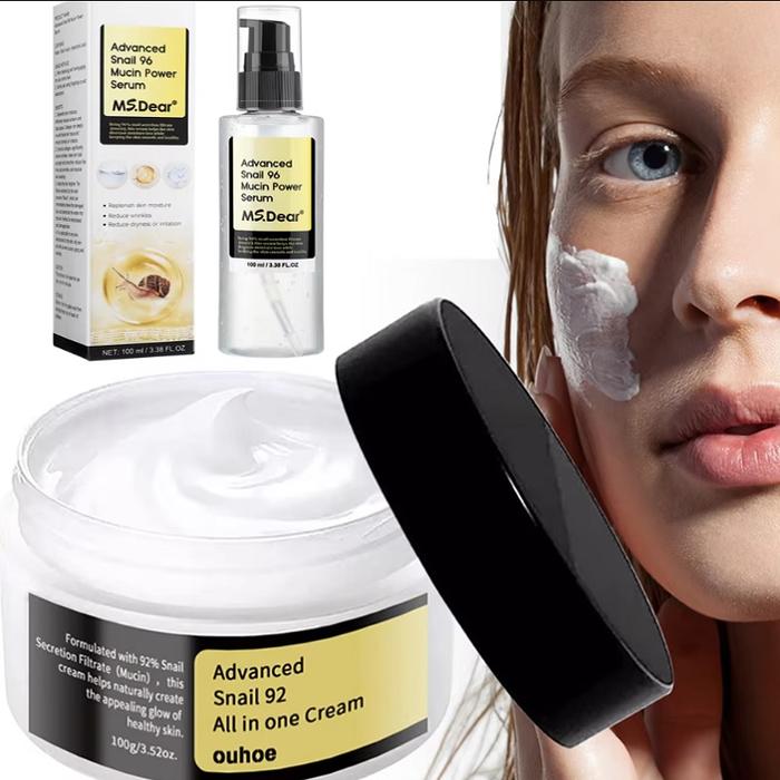 Gambar IMPORT Hyaluronic Face Moisturizer Moisturizing snail Cream Anti-Wrinkle Aging Moisturizing Shrink Pores Whitening Smooth Skin Care dari sindx stored undefined Tokopedia