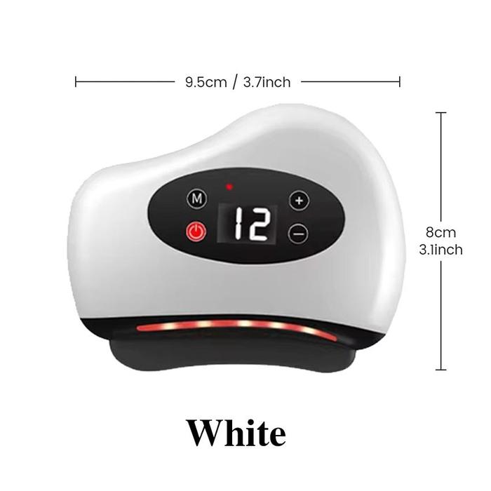 Gambar Gua Sha Electric Hot Face Massger SPA Alat Perawatan Wajah Alat Pijat Tubuh Badan Elektrik Multifungsi - White dari IDT4 undefined Tokopedia