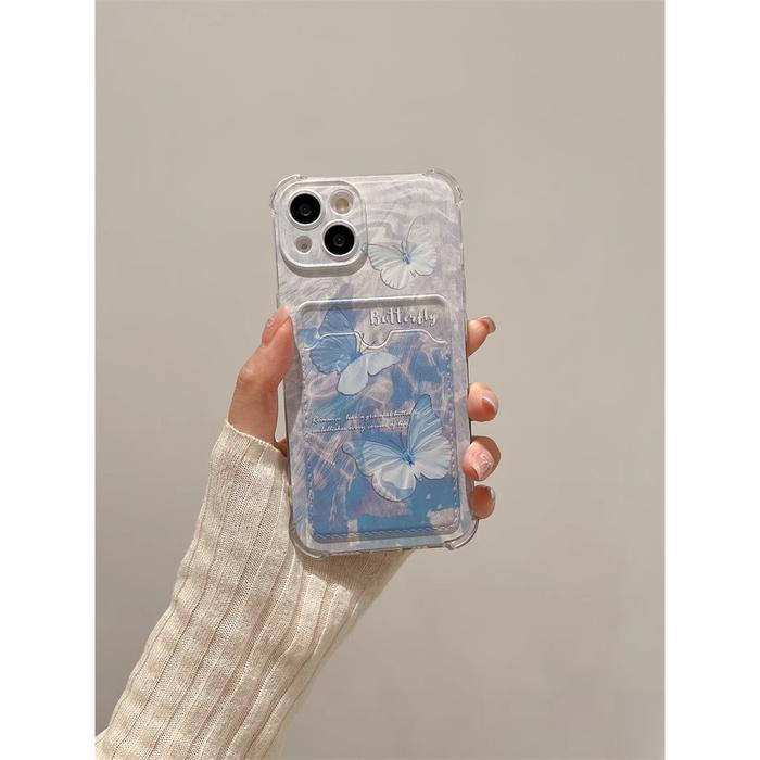 Gambar Case Only Card holder Tekstur Biru Butterfly CASE Untuk Vivo Y27s Y17 Y21t Y21 Y33s Y02t Y20 Y16 Y22s Y02t Y02a Y02s Y01 Y20s Y22 V27 Pro  Casing hp Vivo Y15 Y12 Y17 Y36 4G Y36 5G Y11 Y11 Y15s Y15a Y27 Y21a Aesthetic Cewek Simple SoftCase - F1, Vivo Y03 dari GiftsStoreID undefined Tokopedia